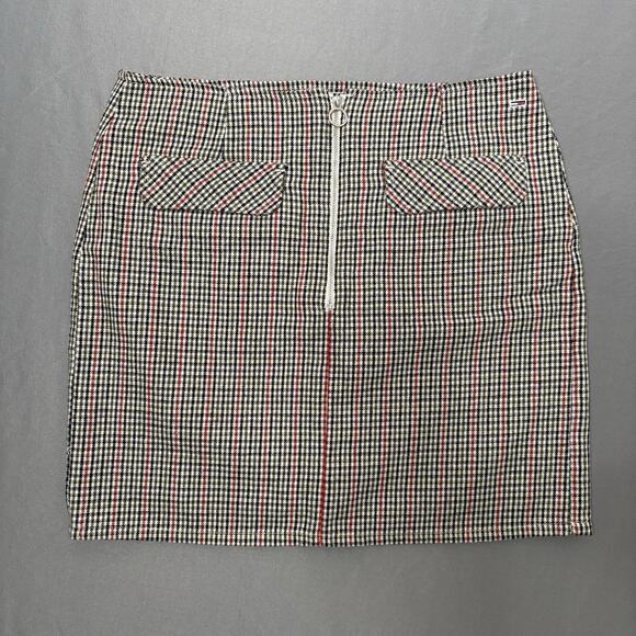 Tommy Hilfiger Women’s Plaid Cotton Tweed Skirt Size 6 - Picture 1 of 7